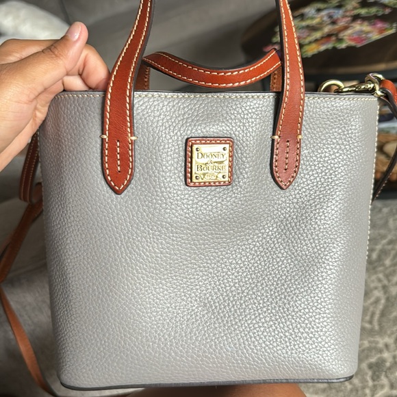 Dooney & Burke pebble grey Purse - Picture 7 of 7